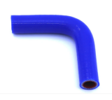 TUBO CURVO 90º SILICONE 38X152X152MM