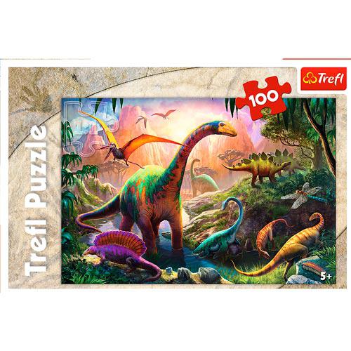 PUZZLE 100 PCS DINOSSAUROS