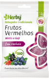 Herby Rebuçados Bio c/Recheio Frutos Vermelhos 60gr
