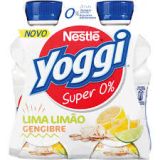 Nestle Yoggi Super 0% Limão Gengibre 4x154ml