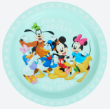 Prato de Plástico Mickey