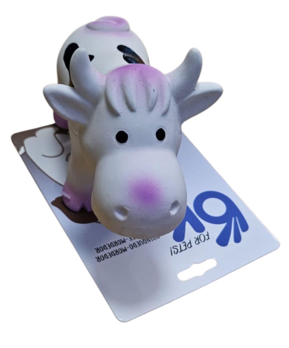 BRINQ. VACA EM LATEX P/ CAO