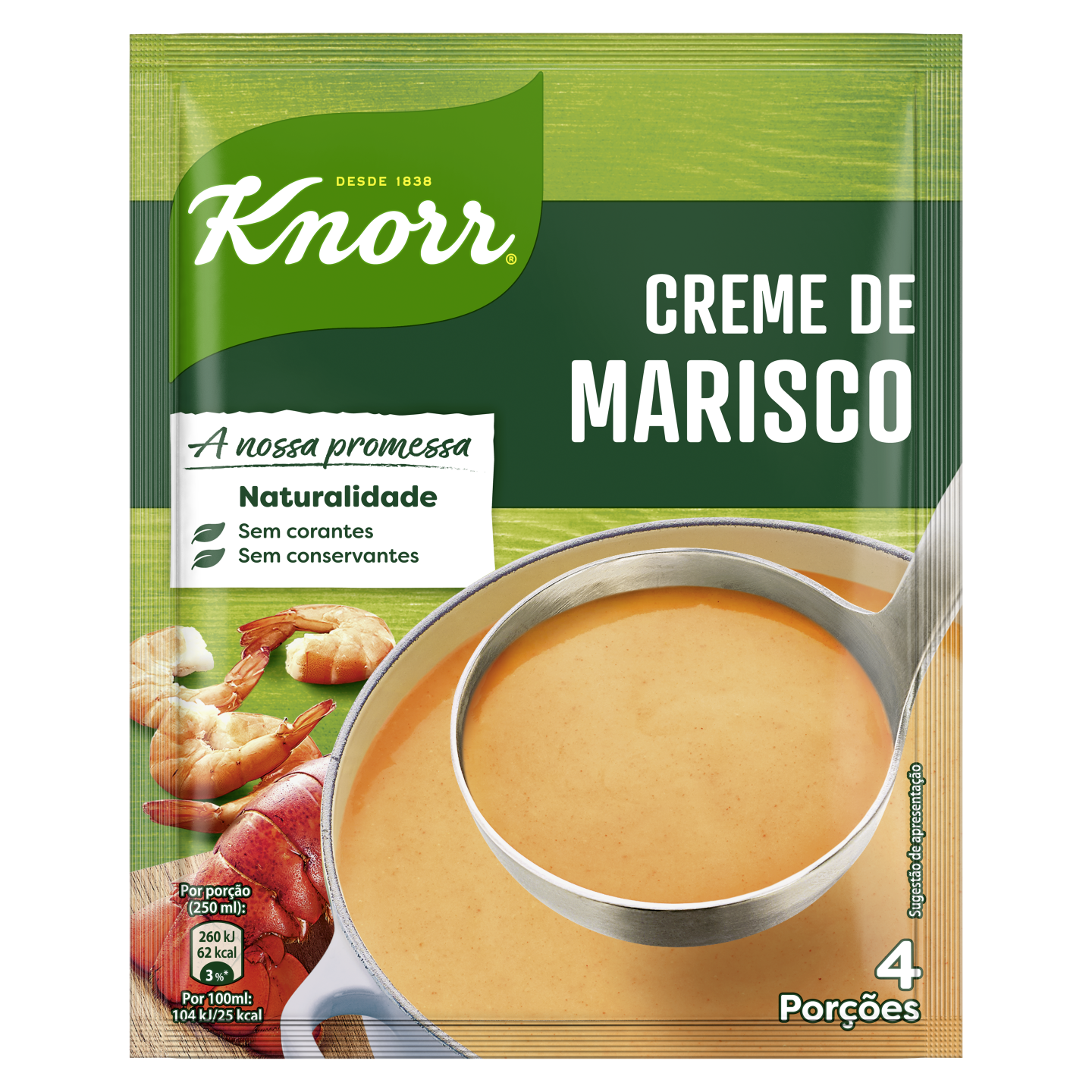 SOPA CREME MARISCO KNORR 71G