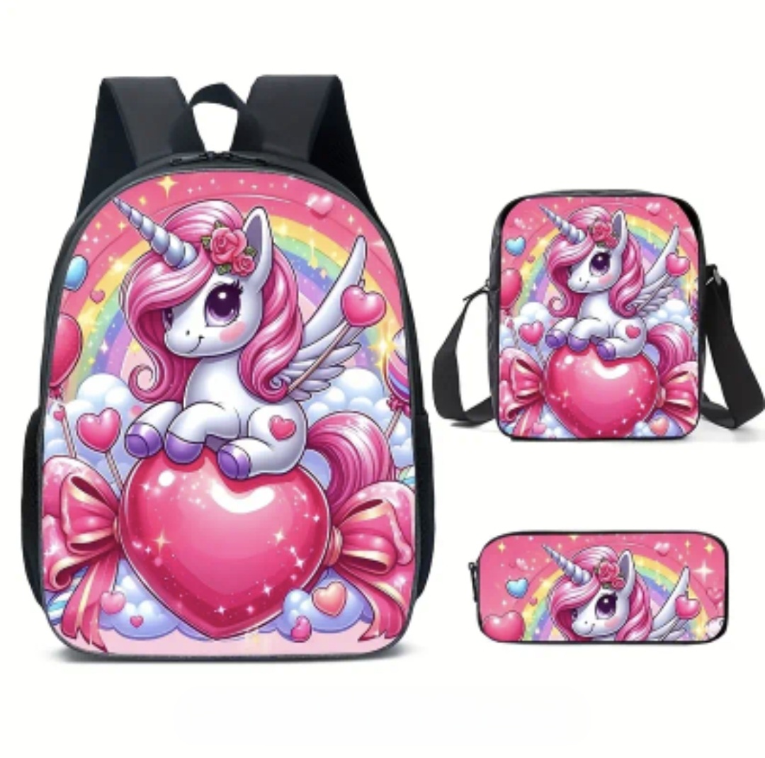 Mochila de três peças