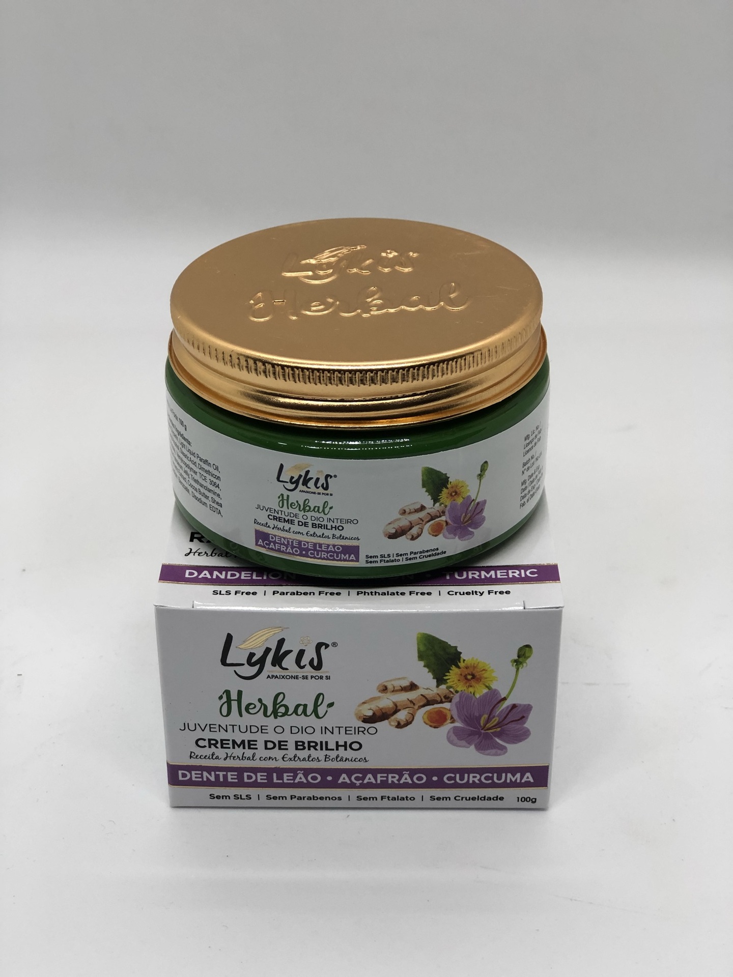 Lykis Herbal Creme de Brilho 100g