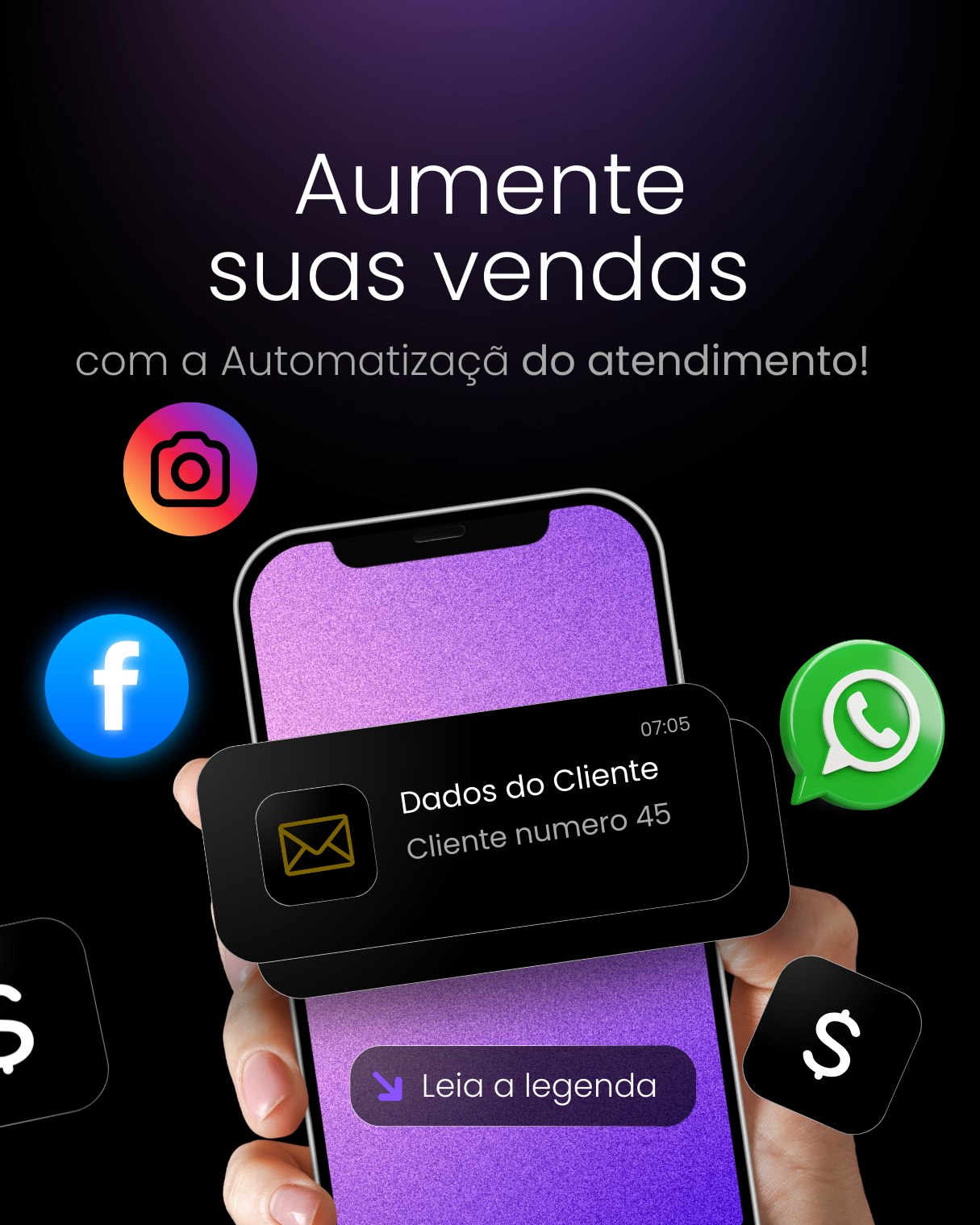 Automatização de tarefas - WhatsApp - Transforme o WhatsApp em um assistente inteligente para o seu negócio.