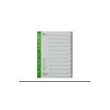 SEPARADOR A4 1-12 FORPUS PP 11 C/12 FLS