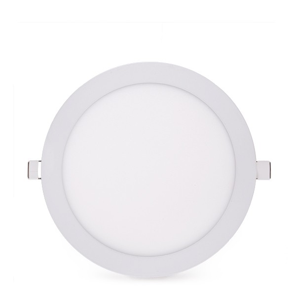 Painel led 12W 4200K circular branco natural