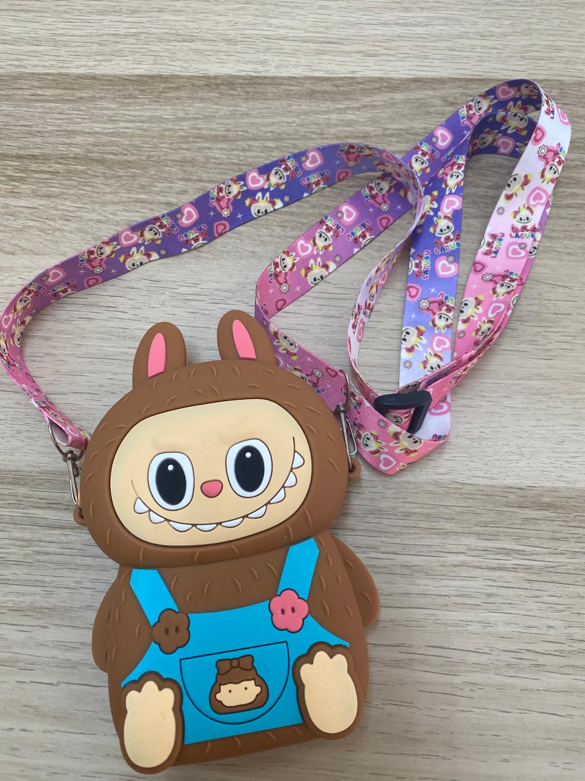 Mala de silicone Labubu