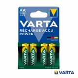 Pilha recarregavel AA 4X1.2V 2600MA VARTA