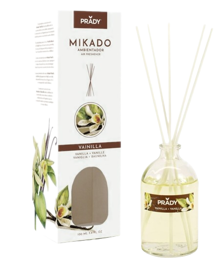 PRADY AMB. MIKADO BAUNILHA 100ML