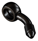 ADAPTADOR LINHA DE TRAVÃO DIANTEIRO 45º GOODRIDGE PRETO