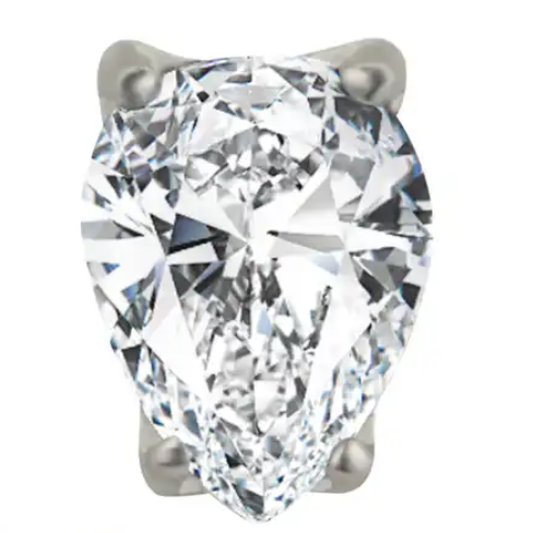 Piercing Diamant- titanio  