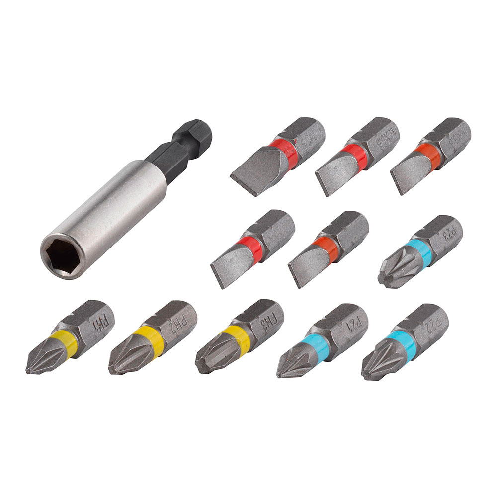 Jogo Bits Solid C/Porta-Bits Magnético 2445000 WOLFCRAFT