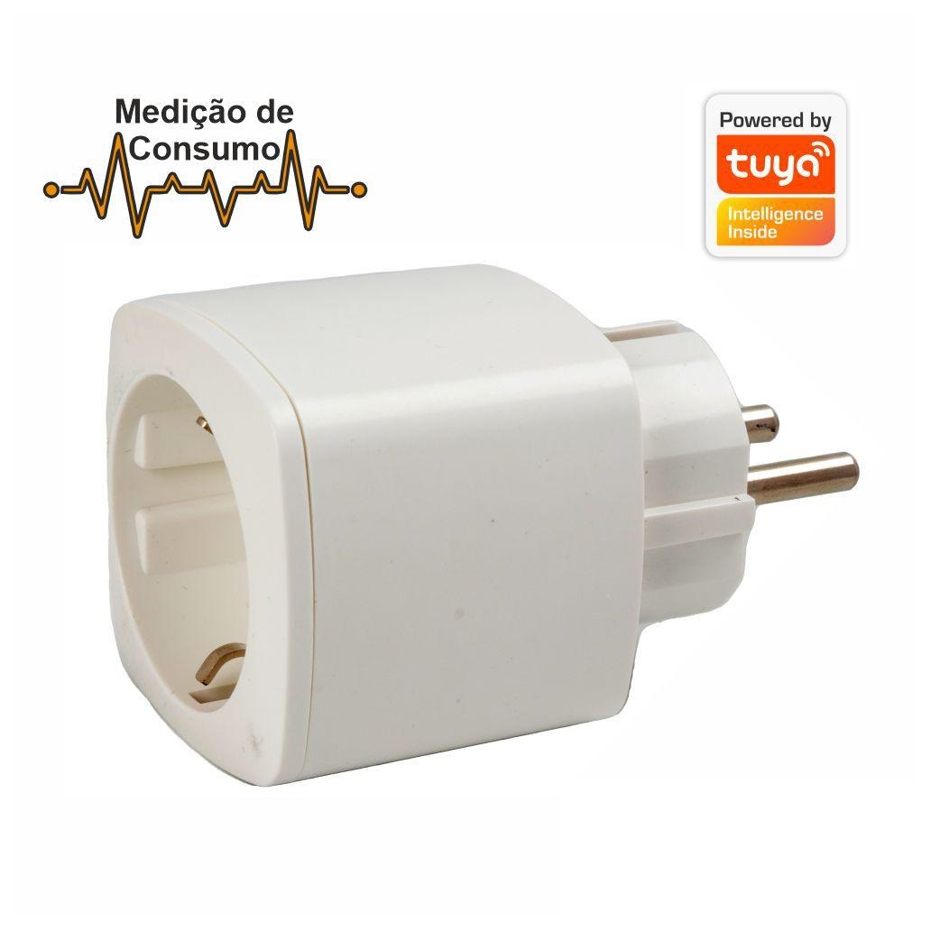 Ficha macho adaptadora schuko Wifi 230V 16A