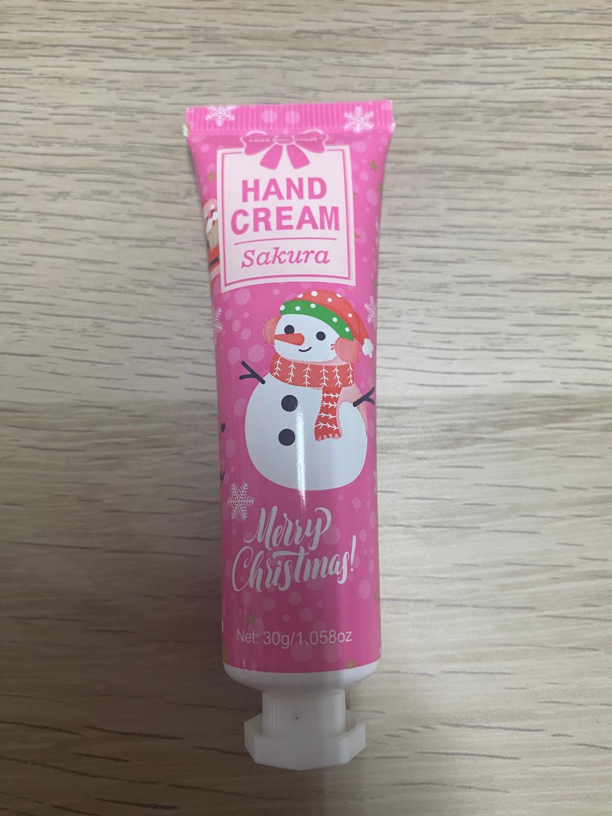 Creme de Mãos 30g Natal de Sakura