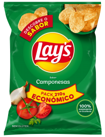BATATA FRITA LAYS  SABOR CAMPON. 210G