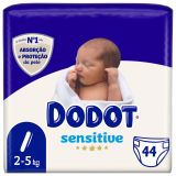 FRALDA BEBE SENSITIVE T1 DODOT 44UN