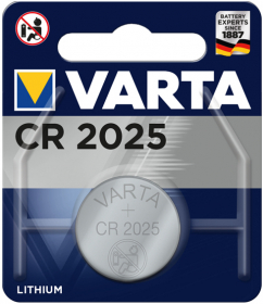 PILHA CR2025 VARTA