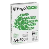 Resma papel branco Fegol Go A4 80gr
