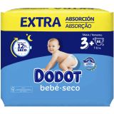 FRALDAS AZUL EXTRA DODOT T3 66UN