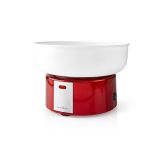 MÁQUINA DE ALGODÃO doce 500 W | VERMELHO BRANCO 
