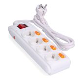 Base Múltipla 4 Tomadas + 4 Int. + Proteção EDM