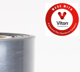 FOLHA BORRACHA VITON PRETA 1MM LG-1200MM