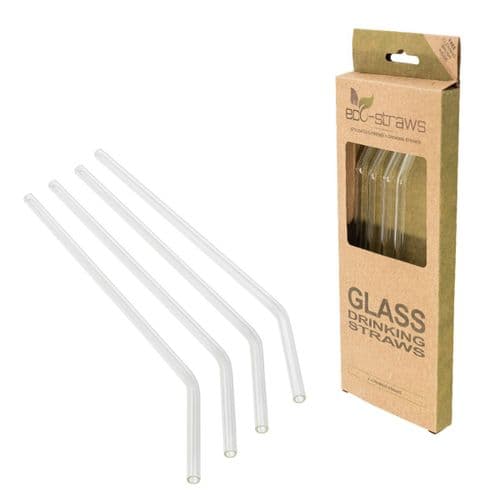 Palhinhas de Vidro (8mm x 215mm) Curvas