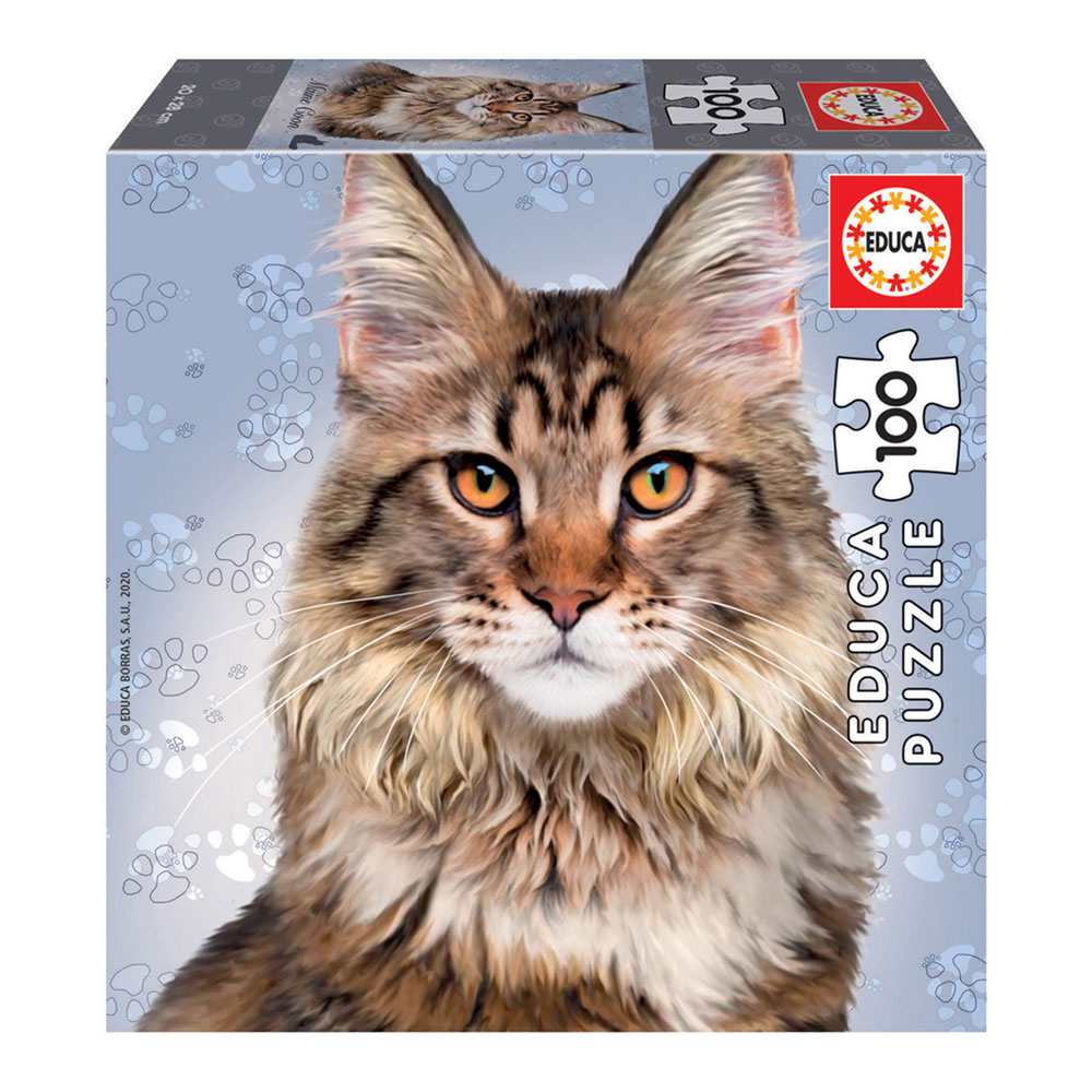 Puzzle Cat Maine Coon