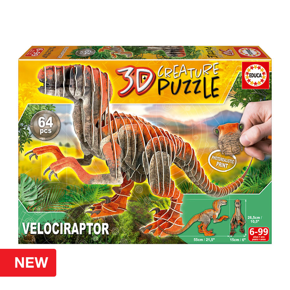 CREATURE PUZZLE VELOCIRAPTOR