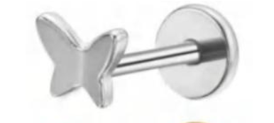 Piercing Borboleta Lisa 