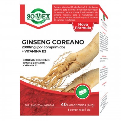 Ginseng Coreano Sovex