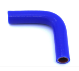 TUBO CURVO 90º SILICONE 28X200X200MM
