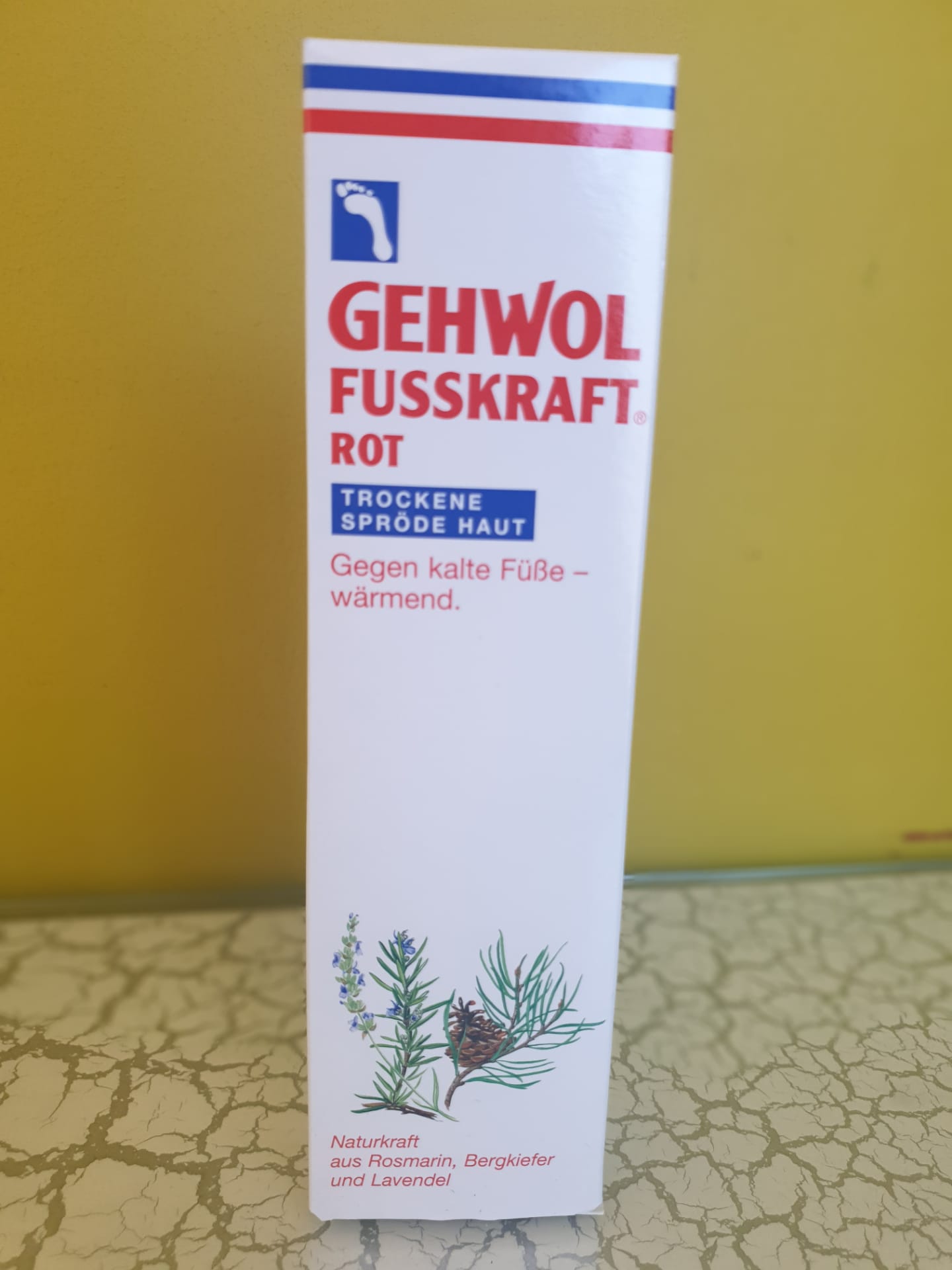 Gehwol Fusskraft rot 125ml