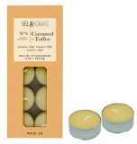 10 mini velas de Caramelo Toffee