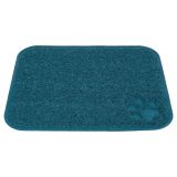 TAPETE EM PVC P/ WC 37X45 CM (AZUL)