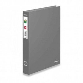 PASTAS DE ARQUIVO AMBAR ESTREITA CINZA