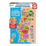 Puzzle 150 peças - Distritos de Portugal
