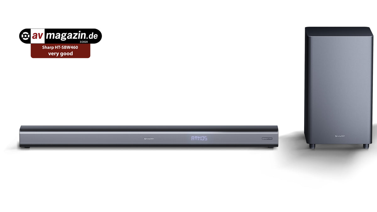 BARRA DE SOM 3.1  DOLBY ATMOS | COM SUBWOOFER WIRELESS 440W