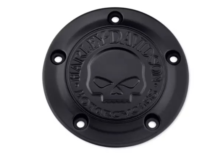 TIMER COVER WILLIE G SKULL HD BLACK