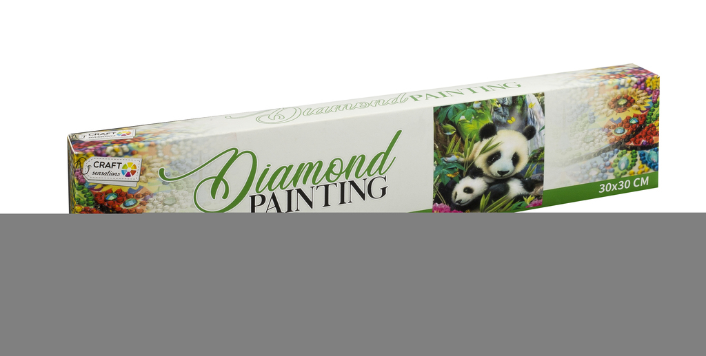 Pinta com diamantes - Panda30*30