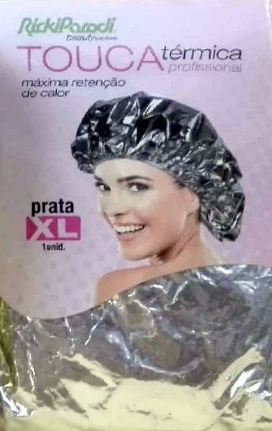 touca de hidratação prata