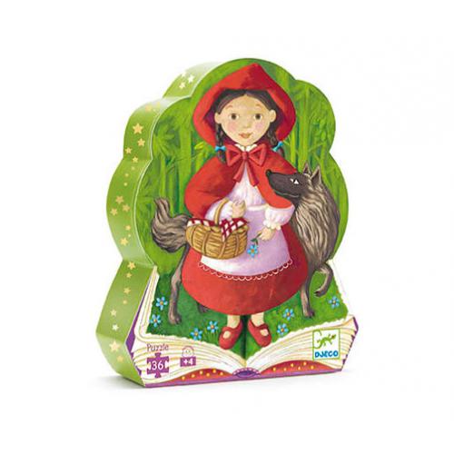 CAPUCHINHO VERMELHO - PUZZLE SILHUETA 36 PEÇAS