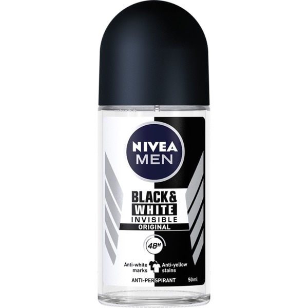 DEO ROLL ON B&W NIVEA 50ML - Mais Perto - SUPERMERCADO