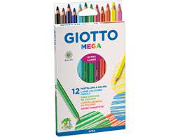 LAPIS COR MEGA EXTRA LARGE 12UN GIOTTO