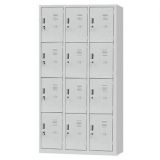 CACIFO ROUPEIRO DE AÇO 12 PORTAS