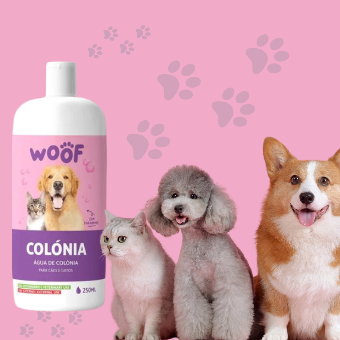 Água de Colónia para Animais. 250ml