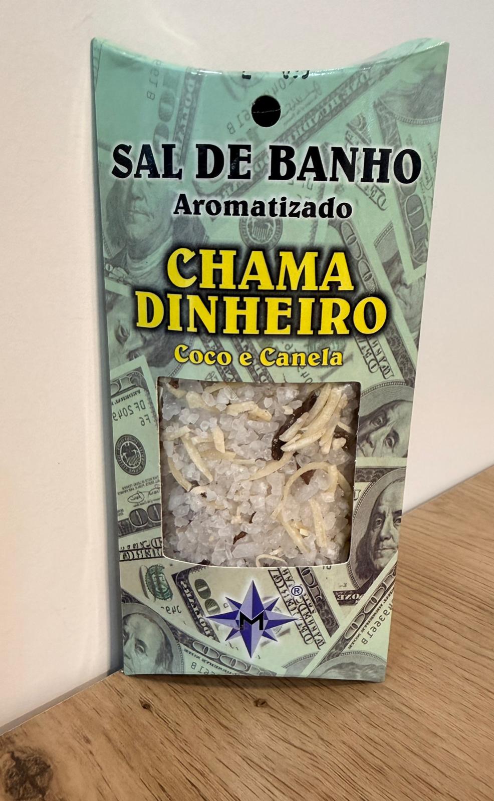 Sal de Banho Aromatizado - Chama Dinheiro