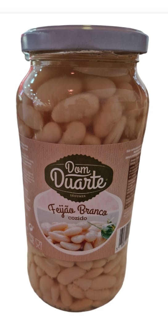 FEIJÃO BRANCO DOM DUARTE FRASCO 400Gr 